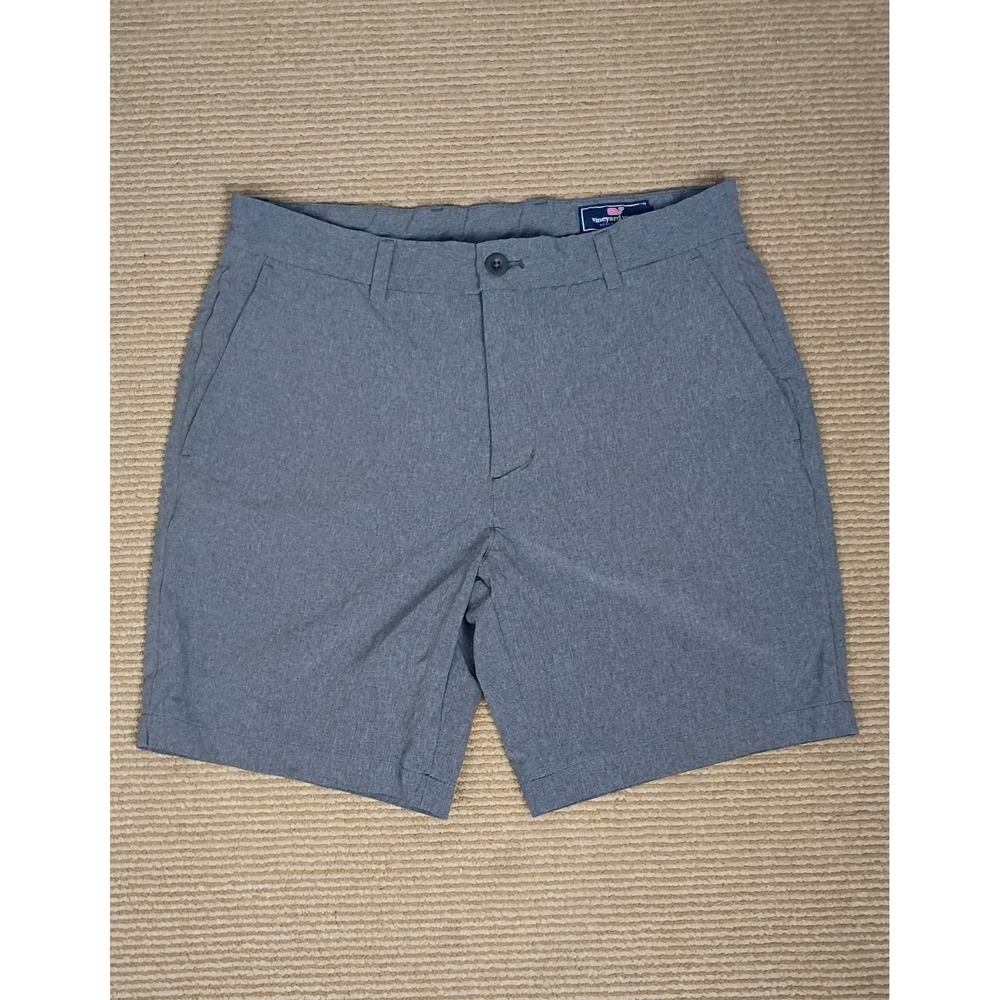 Vineyard Vines Performance Men's Chino Shorts Gray Size 32